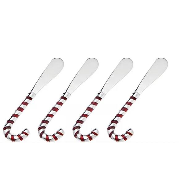 Godinger
Candy Cane 4 Piece Cake Knife and Server Set - Picture 1 of 3